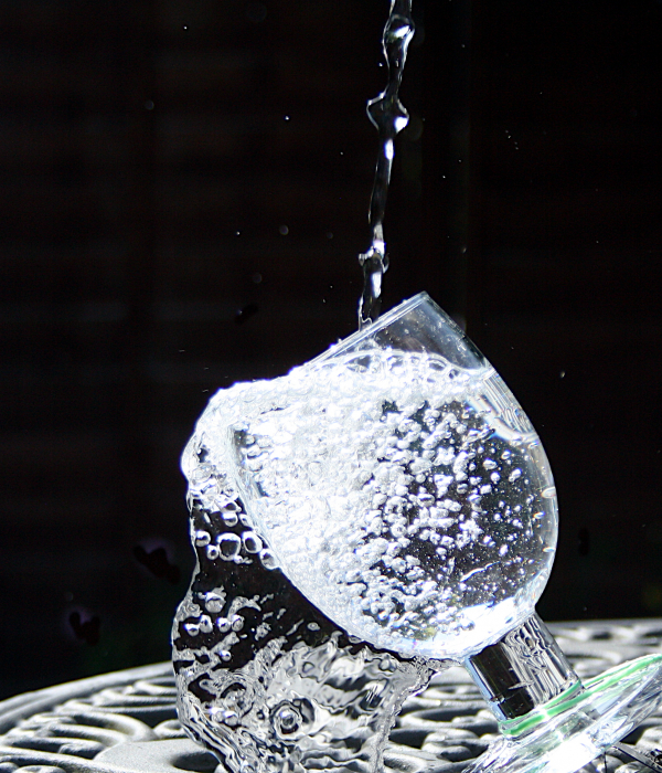 'Overflowing Glass' by Peter Calver, Balsall Common u3a